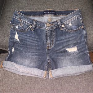 Rock & Republic Mid-Rise Jean Shorts 4